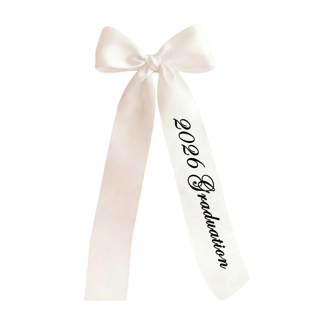Class Of 2026 Graduation Champagne Bottle Ribbon Congratus Grad Graduation Party Wine Bottle Ribbon (No Bow Tied)