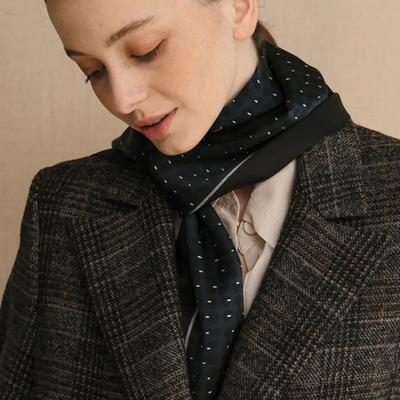 ANA MAISON One After Another Long Petit Silk Scarf [PML-1317]