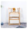 Многослойная складная полка для хранения для спальни, гостиной и ванной комнаты
