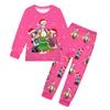 Kids Girls K-POP Rumi Zoey Mira Printed Casual Long Sleeves T-Shirt Pants Trousers Clothes Set