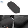 Замшевая кожаная отделка салона автомобиля, центральный подлокотник, накладка для VW Golf 6 MK6 2010 2011 2012