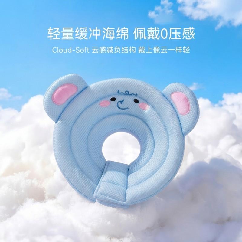 Soft Mesh Pet Recovery Collar Cats Dogs Post-Surgery Anti-Lick Bite Prevention Comfortable Adjustable Neck Cone