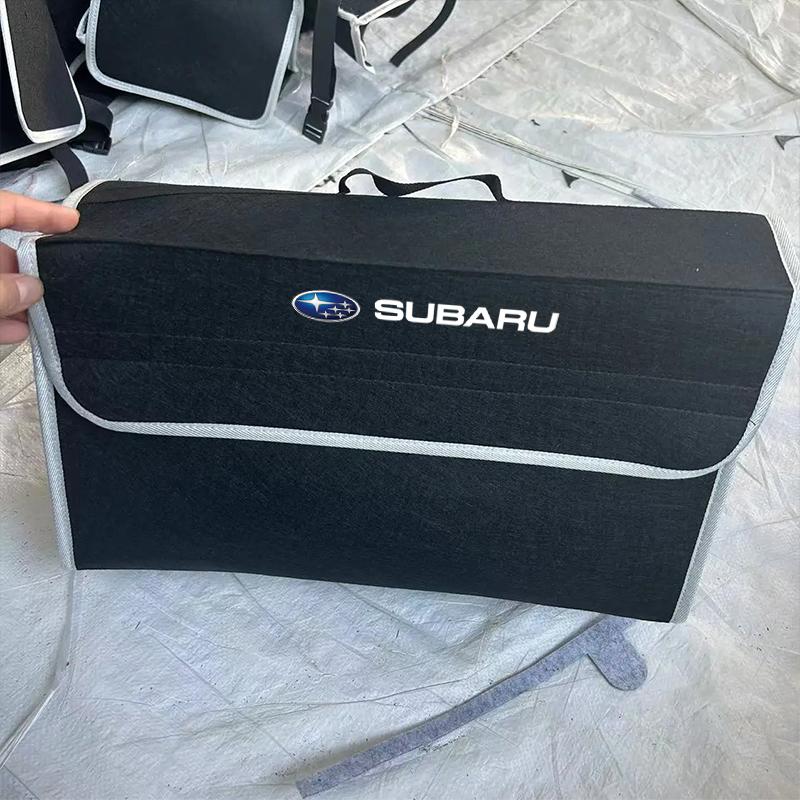 Car Trunk Organizer Storage Tidying Foldable Accessories Supplies For Subaru WRX Forester Tribeca Legacy BRZ Crosstrek Levorg XV X333