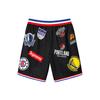 Nike X Supreme Teams Authentic быстросохнущие баскетбольные брюки свободного покроя со средней посадкой, брюки унисекс, черные AQ4230-010