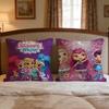 Cartoon Little Charmers Cushion Cover 1Pcs Decorative Covers Soft Cushion Case For Sofa Couch Decor 40X40 45X45 Pillowcases