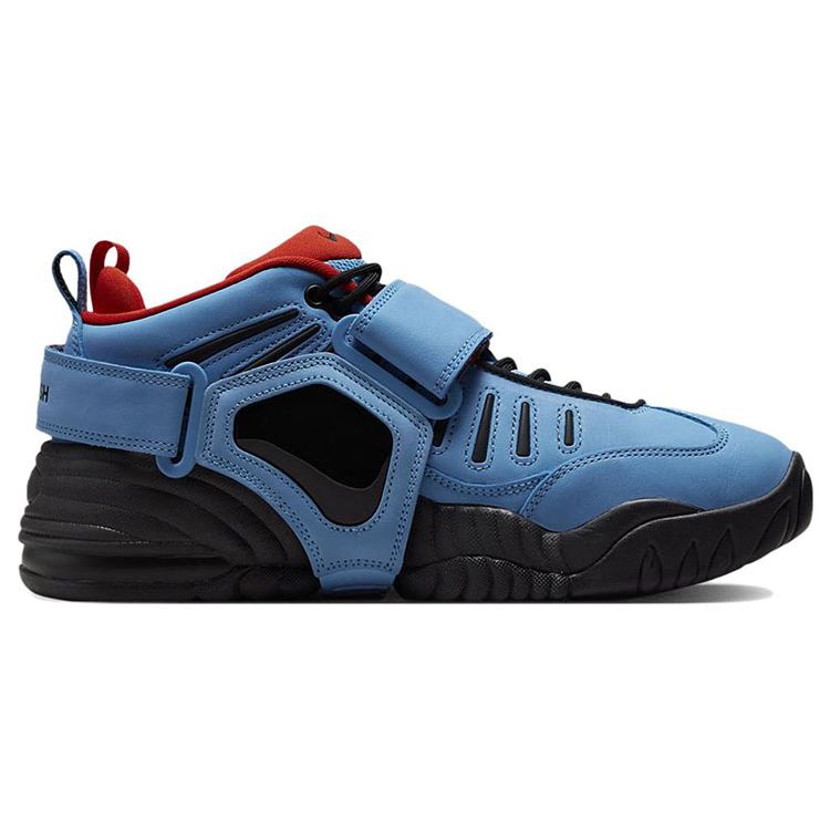 Кроссовки унисекс AMBUSH x Nike Air Adjust Force University Blue Habanero-Red Black DM8465-400