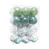 24Pcs 6cm Christmas Ball Ornaments Plastic Tree Decoration Pendant  Party Decoration