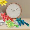 3D Printed Cat Articulated Cute Cat Fidget Toy Desktop Pet with Movable Joints Stress Relief Toy for Home Office Desk Classroom