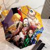 Japanese-style cartoon Demon Slayer Kamado Tanjiro & Kamado Nezuko umbrella including home travel and outdoor activities Multi functional umbrella 9