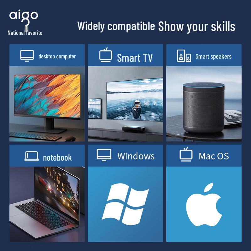 aigo U212 16GB USB 2.0 Metal Flash Drive