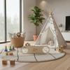 Sensory Balance Board Non-Slip Children's Stepping Beam Wooden for Preschoolers
