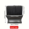 2-in-1 Car Detailing Brush Set, Soft Yellow & Stiff Black Bristles,  for Dashboard, Air Vents, Button Detailing, Auto Interior Cleaning Tools