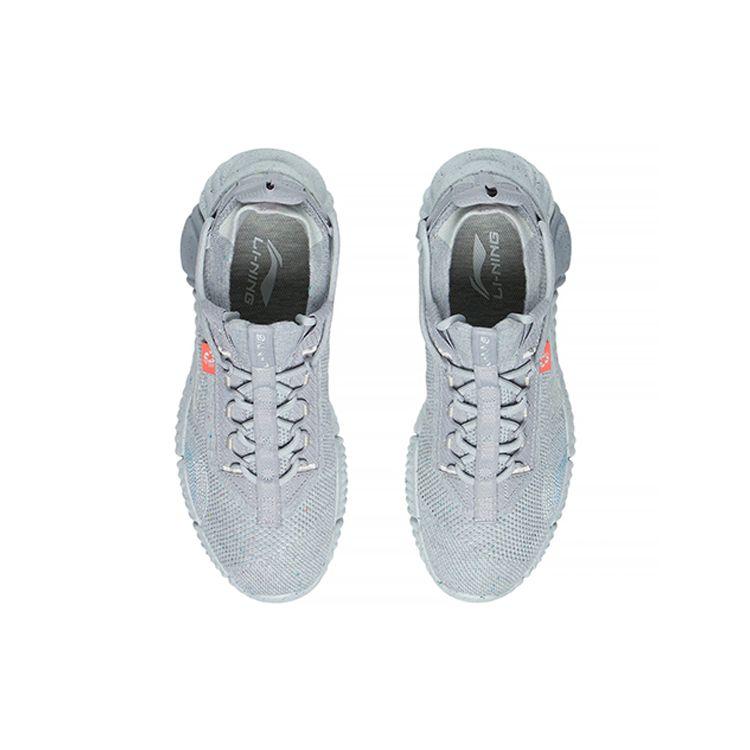 Li Ning Wukong Ткань Цельные Мягкие Модные Амортизирующие Нескользящие Износостойкие Дышащие Легкие Низкие Повседневные Туфли AGLS026-3