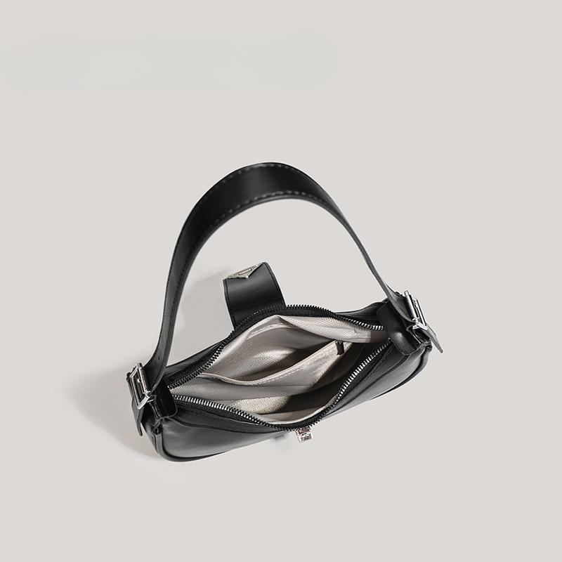 Сумка-багет подмышкой женская модная сумка через плечо на одно плечо Instagram Super Fire Commute однотонная сумка