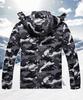 TACVASEN Anorak Winter Motorcycle Cold Weather Black Size L Men's Jacket, Coat, Fishing, Warm, Fleece-Lined, Protection, Hooded, Camouflage,
