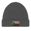 Bonnet Drapeau Comores En Gris