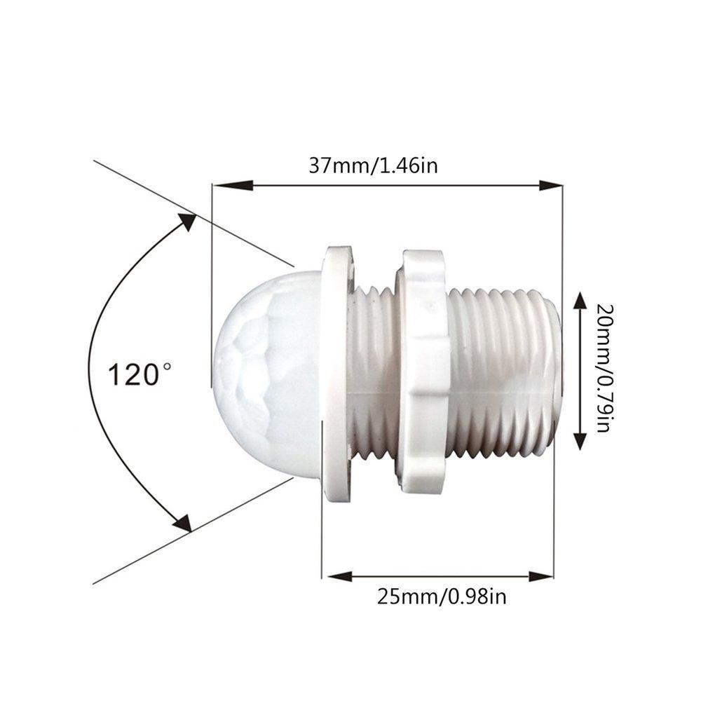 AC110-240V Выключатель света Датчик тела Интеллектуальный инфракрасный датчик Автоматическое включение выключения