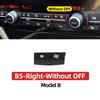For BMW F07 F10 F18 F01 F02 F06 5 Series 6 Series 7 Series Control Switch Fan Button Cap Air Conditioning Cover