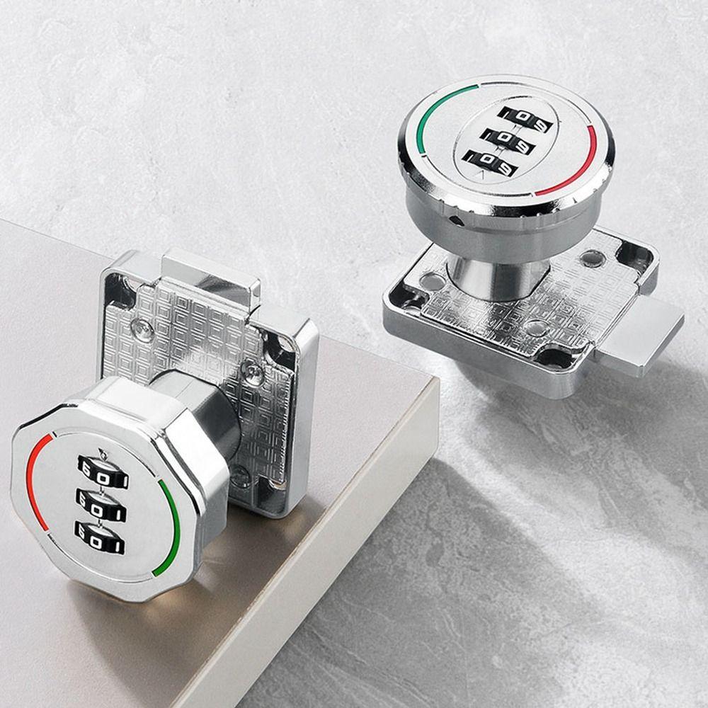 Главная Безопасность Ящик Кодовый Замок 3 Цифровой Код Шкаф Кодовый Замок Пароль Шкафчик Шкаф