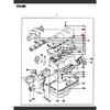 Cylinder Head Cover Gasket MD024682 For Mitsubishi Pajero Montero L200