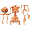 Props Haunted House Decoration Pumpkin Skull Halloween Human Skeleton Body Figurine Bone Model