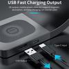 Wireless Charger Stand Metal Shell Magnetic 15W Fast Charging Station Stand for iPhone 12-17 Mobile Phones  Airpods Watch 4 in 1