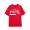 Модный простой красный топ с логотипом-буквой Coca-Cola, унисекс, повседневный, уличный стиль