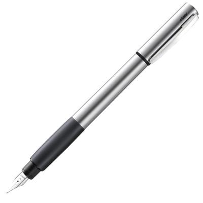 Перьевая ручка LAMY Accent AL с резиновой вставкой EF Официально импортированная L96KK-EF, (Очень хорошо) Перо, Грип, Двойное использование,