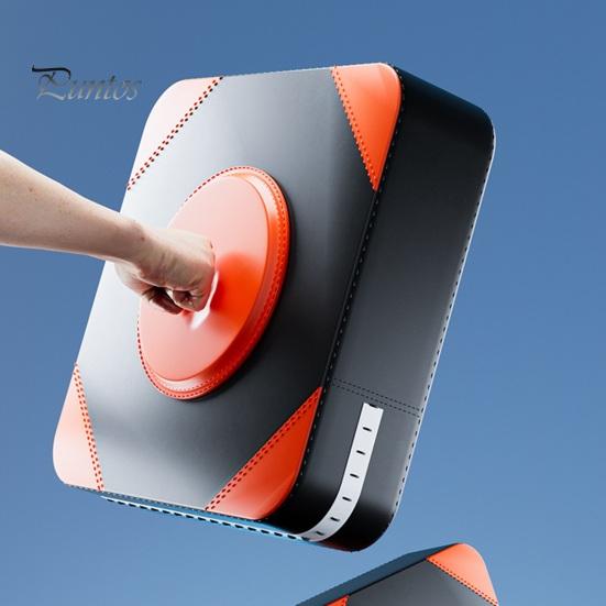 Настенный боксерский коврик из искусственной кожи, эластичная пена, настенное крепление, боксерская подушка, бесшумная тренировочная мишень для бокса, тхэквондо, домашний тренажерный зал, оборудование для тренировок