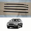 Hyundai Tucson 2009-2015 4-дверный Дефлектор боковых окон Резиновая накладка
