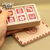 Щелкающая настольная игрушка 3D-печатный ящик для штампов Clicker, Снятие стресса Ретро пальцевые рельеферы Кролик для взрослых и детей Расслабляющие щелкающие игрушки