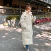 Thickened Down Cotton Jacket for Women, 2025 New Loose Long Over-the-knee Winter Warm Jacket Padded Jacket