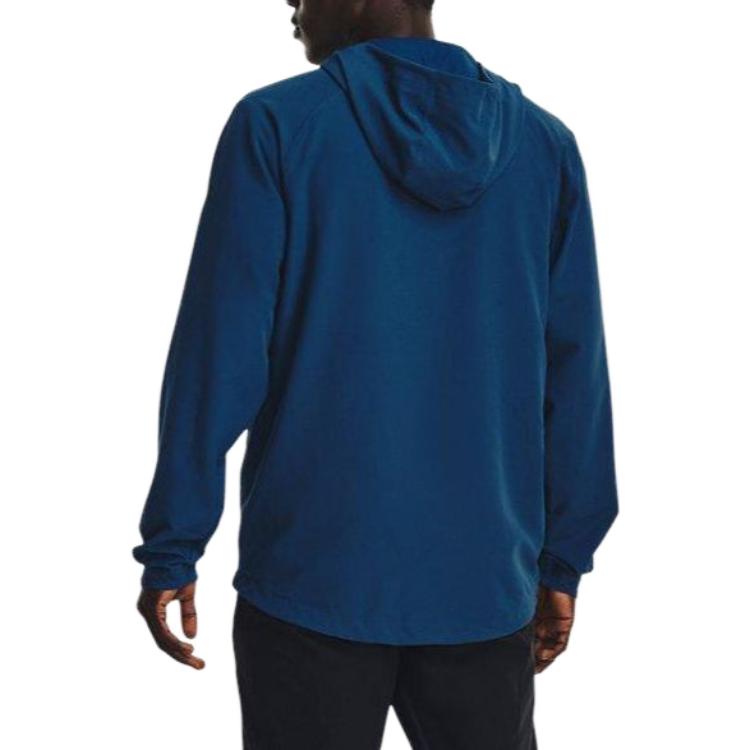 Under Armour Мужская куртка Team Solid Color Casual с длинным рукавом, синяя 1370494-426