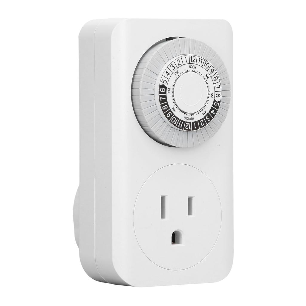 Таймер розетки механический обратный отсчет от 15 минут до 24 часов автоматическое отключение розетка