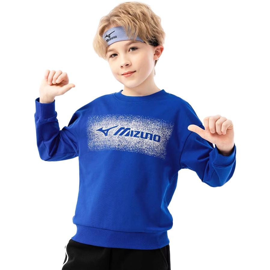Mizuno Детские свитшоты с круглым вырезом Средние 32CA3924