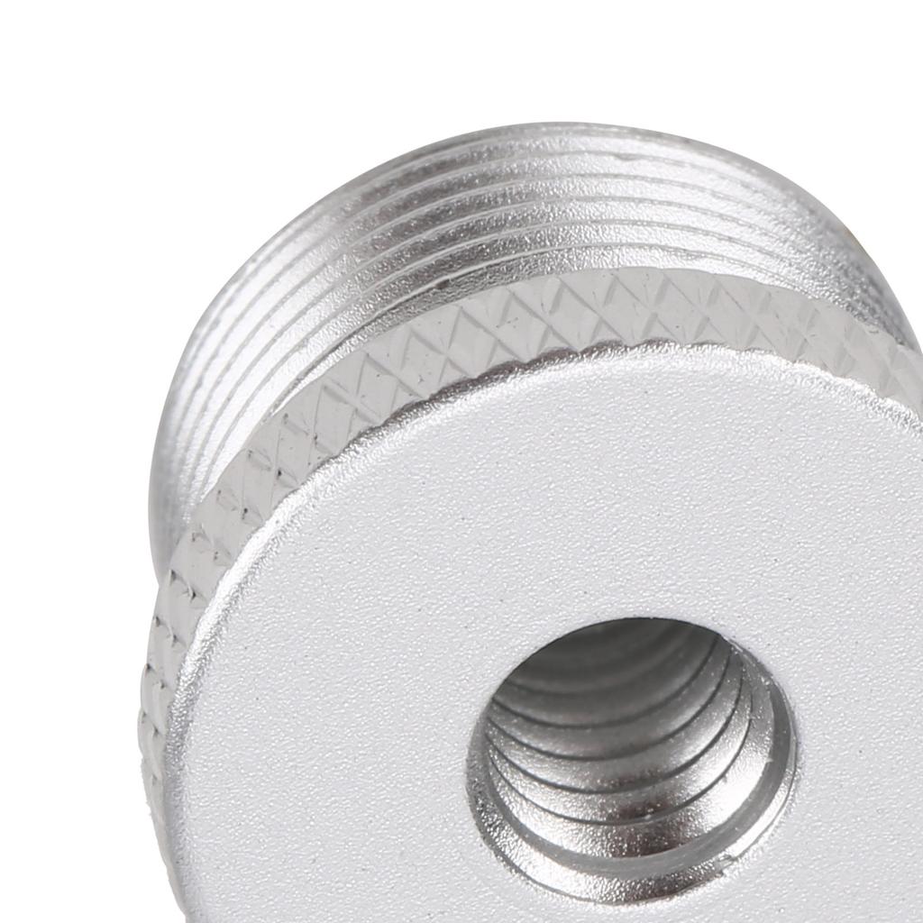 Mic Stand Adapter 1Celsius4 Inch Female to 5Celsius8 Inch Male Screw Thread Adapter for Camera Monitor Microphone Stand