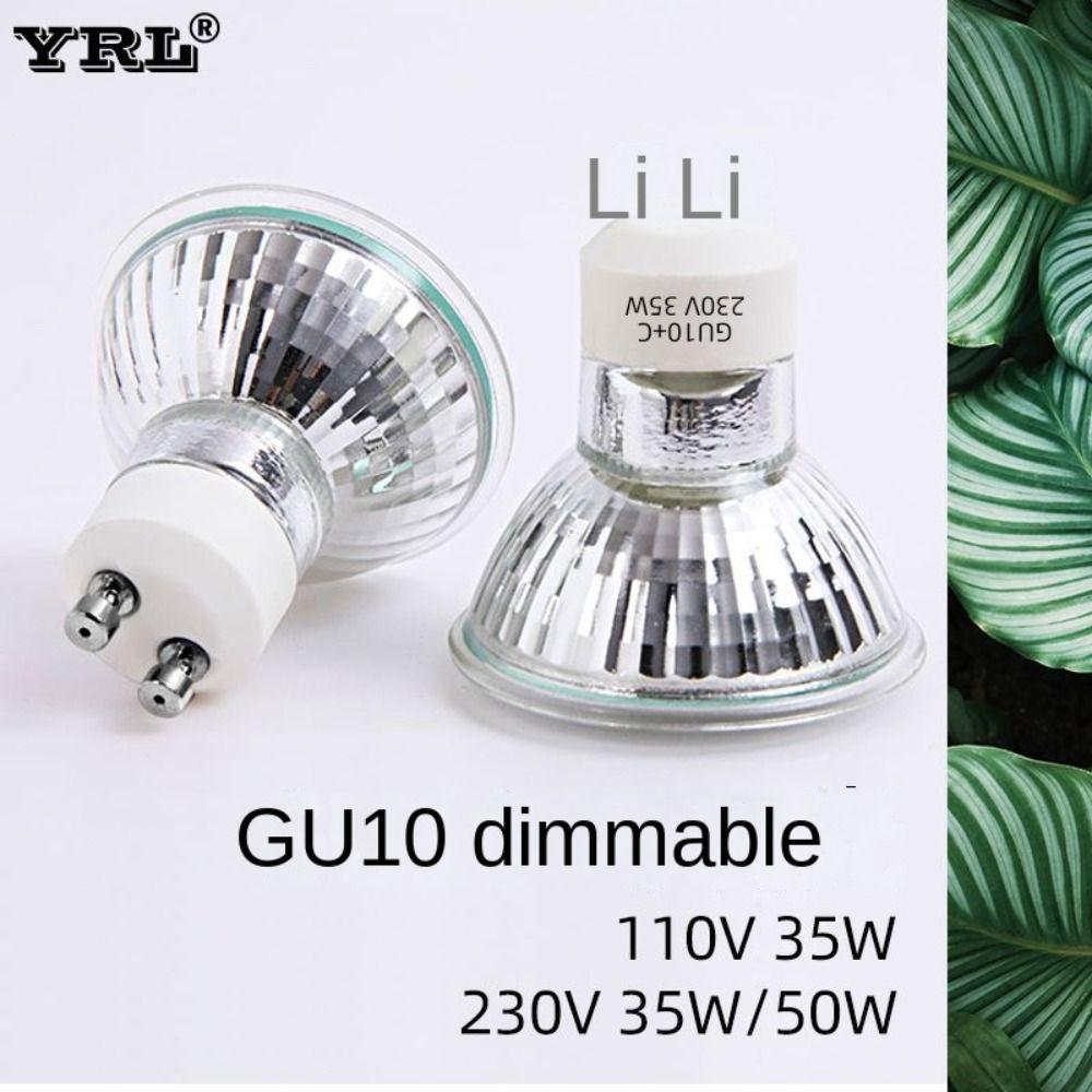GU10 Halogen lamp cup dimming Minimalist spotlights Home Melting wax light source  Reptile heating