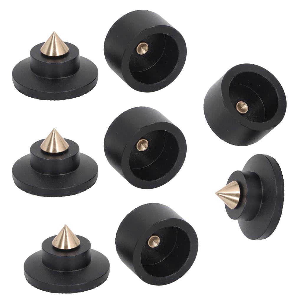 4 комплекта ножек для динамиков, подставка для изоляции, противоударный противоскользящий амортизатор резонанса динамика для проигрывателя
