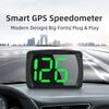 GPS KMH HUD Digital Speedometer Head Up Display 2.8 Inch Plug & Play Car Electronics Accessories Big Font Speed for All Cars