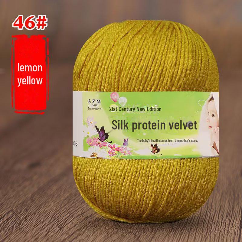 Детская пряжа из 6 нитей для ручной вязки свитеров, кукол, шарфов, тапочек.. Акриловый материал.