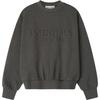 Fear of God Базовый классический свитшот с тиснением, цвет древесного угля с меланжем, мужской, топы, серый 192HO256551F