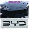 Для BYD Song Plus DMI Черный Передний Значок Модификация Черный Воин Значок Автомобиля Покрывающие Стиль Логотип Задний Логотип Автомобиля Наклейка