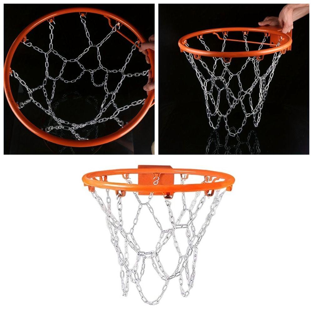 Thickened Basketball Hoop Net No Deformation Basket Rim Net Teaching Tools