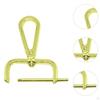 2 Pieces Snap Hook Swivel Clasp Backpack Buckle Detachable Trendy DIY Portable Bag Making Lobster