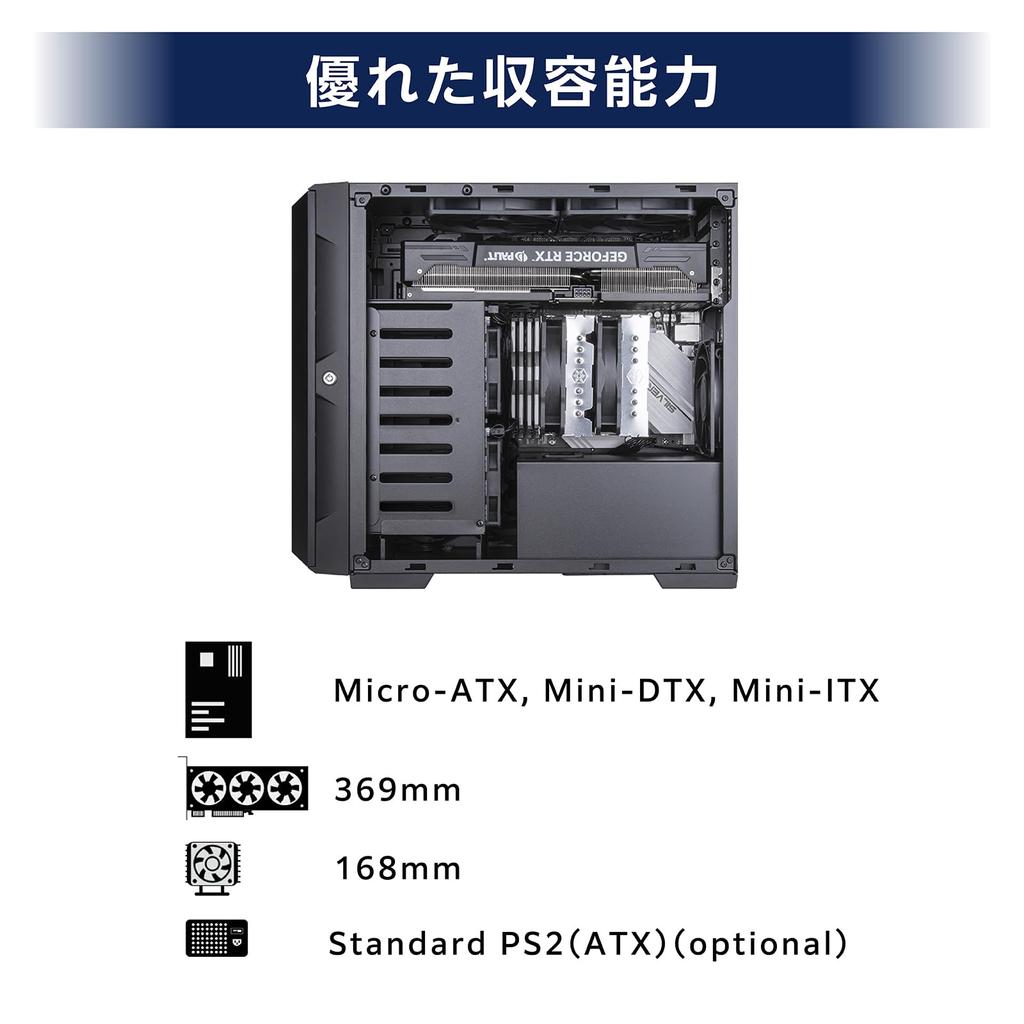 Корпус SilverStone NAS совместимый с 8 отсеками Авторизованный дистрибьютор SST-CS382 Micro-ATX Mini-DTX Mini-ITX SAS-12G SATA-6G [Отечественный продукт]
