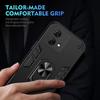 Противоударный чехол-накладка из твердого бронированного материала для Motorola Moto G82 G84 G85 Moto G84 Moto G85 с держателем-кольцом для автомобиля