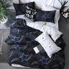 WTEMPO Bedding Sets Printed King Queen Size Butterfly Duvet Quilt Bed Covers Linen Bedclothes