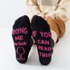 Custom Wine Socks Men If You Can Read This Bring Me A Glass Of Wine Autumn Spring Winter Halloween Christmas Gift Dropship