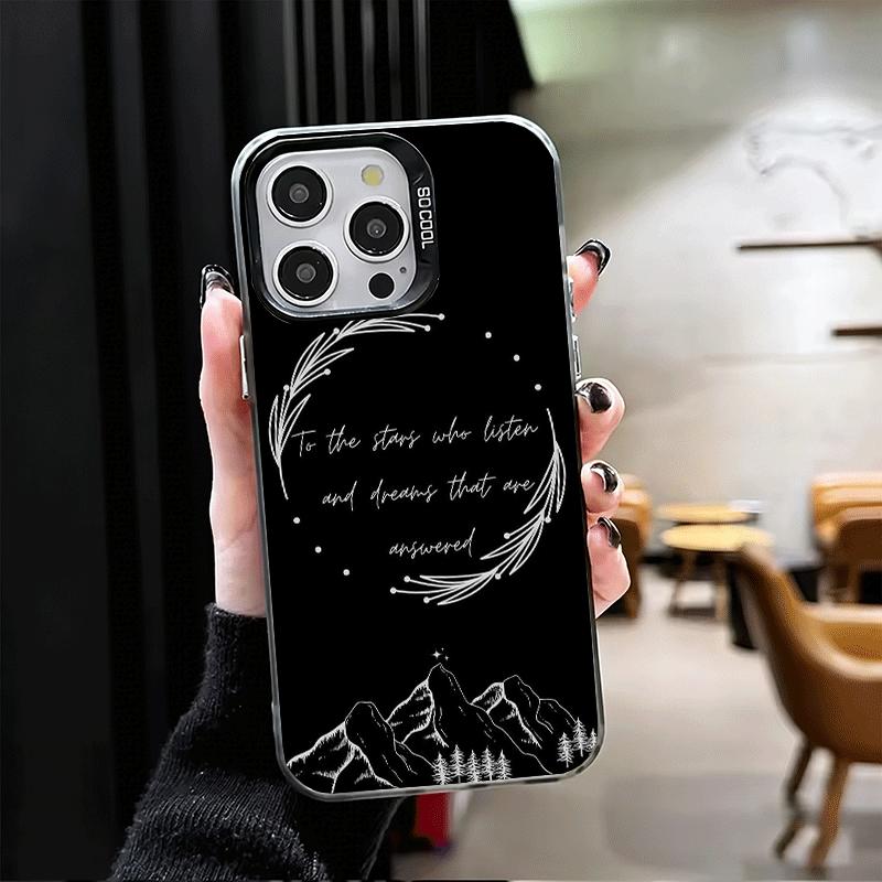 Чехол для телефона A Court of Mist Fury VELARIS City Ударопрочный Чехол для iPhone 17 Air 16 16E 15 Pro Max 14 Plus 13 Mini 12 Задняя крышка Анти F