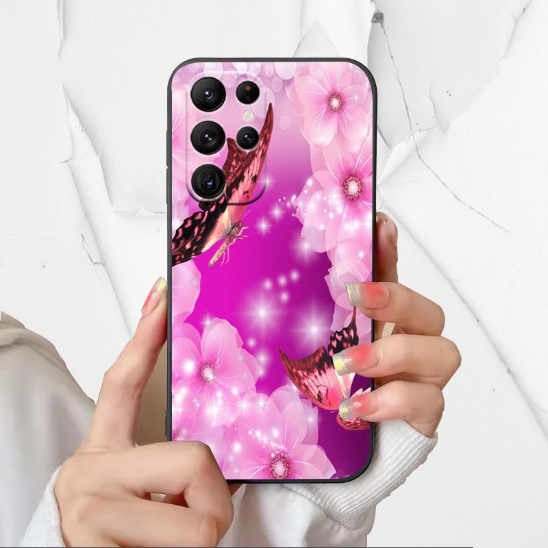 Чехол для телефона с узором космонавта для Samsung Galaxy S25 Ultra Чехлы для Galaxy S 25 Ultra Мягкий силиконовый корпус Черный TPU Fundas